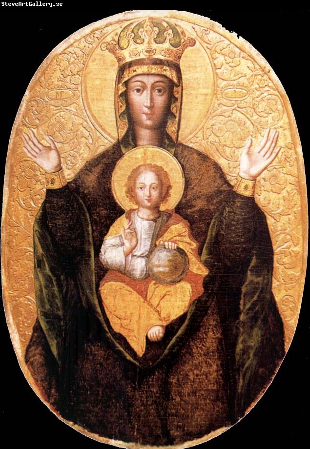 unknow artist The Virgin of the Sign